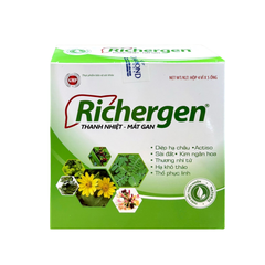 Siro Richergen Thanh Nhiệt Mát Gan Giúp bổ gan, giải độc gan, bảo vệ gan hộp 20 ống
