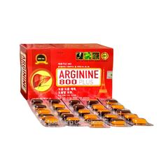 Viên uống Arginine 800 Plus giúp giải độc gan, bảo vệ gan hộp 60 viên