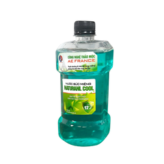 Nước Súc Miệng Naturanl Cool giúp hàm răng chắc khỏe lọ 500 ml