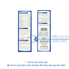 Siro Bổ Não Sáng Mắt AC giúp tăng cường tuần hoàn máu, giúp bảo vệ sức khỏe đôi mắt hộp 20 ống
