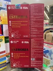 Viên uống Nano Estroria giúp tăng nội tiết, giảm lão hoá da, sáng đẹp da hộp 30 viên