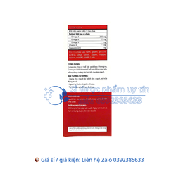 Viên uống Omega 3.6.9 Slaska Fish Oil 500mg giúp tăng cường thị lực, tốt cho tim mạch hộp 60 viên