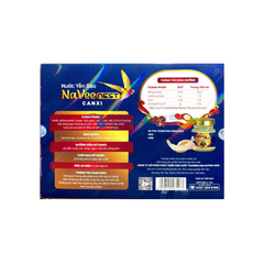 Nước Yến Sào Naveenest Canxi giúp bồi bổ cơ thể, tăng cường sức khoẻ hộp 6 lọ