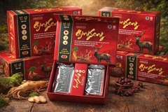 (Mua Sỉ Liên Hệ Zalo) Viên uống bổ sung vitamin cho cơ thể Mediphar Gingseng Nhân Sâm giúp tăng đề kháng, giảm mệt mỏi hộp 60 viên