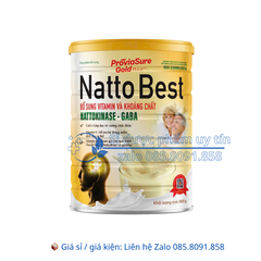 Sữa bổ não Proviasure Gold Plus+++ Natto Best hộp 800g