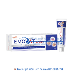 Kem bôi da Emovat giúp dưỡng da dưỡng ẩm, làm mềm da, làm dịu da hộp 10g
