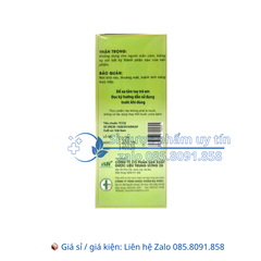 Siro Ích Phế ATK giúp bổ phế, hỗ trợ tiêu đờm, giảm họ làm ấm đường hô hấp hộp 100 ml