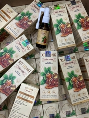 (Mua Sỉ Liên Hệ Zalo) Xịt Họng Thảo Dược Keo Ong Tinh Dầu Bạc Hà giúp làm dịu cổ họng giảm ngứa rát cổ họng, đau họng hộp 30 ml