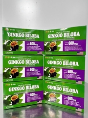 (Mua Sỉ Liên Hệ Zalo) Viên Bổ Não Thông Mạch Ginkgo Biloba Cere Brain Max Hộp Xanh giúp hoạt huyết, tăng cường tuần hoàn máu não hộp 100 viên