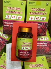 (Mua Sỉ Liên Hệ Zalo) Viên uống bổ cung canxi Bonecare Calcium & Vitamin D3 Aquamin F giúp hỗ trợ xương và răng chắc khỏe hộp 30 viên