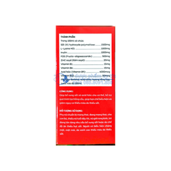 Siro Bổ Máu Hemopolyn giúp bổ sung sắt và acid folic cho cơ thể, hỗ trợ quá trình tạo hồng cầu hộp 20 ống