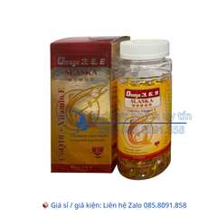 Viên uống Omega 3.6.9 Slaska giúp tăng cường thị lực, tốt cho tim mạch hộp 100 viên