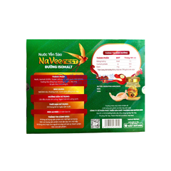Nước Yến Sào Naveenest Đường Isomalt giúp bồi bổ cơ thể, tăng cường sức khoẻ hộp 6 lọ