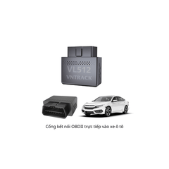Định vị Ô tô VL512 4G - Cắm cổng OBDII