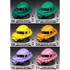 SƠN MÔ HÌNH Raditz Studio BÓNG Ghost 60ml, sơn pha sẵn Thái Lan dòng màu Ghost cơ bản không cần Thinner