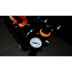 DỤNG CỤ MÔ HÌNH - MÁY NÉN KHÍ KHÔNG DẦU AIR COMPRESSOR SIÊU ÊM MA292 VỚI BÌNH 3L CHUYÊN SƠN GUNDAM