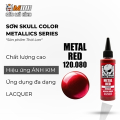 SƠN MÔ HÌNH KIM LOẠI SKULL COLOR DÒNG SƠN PHA SẴN LACQUER BÓNG cho in 3d, gundam - Dung tích 60ml
