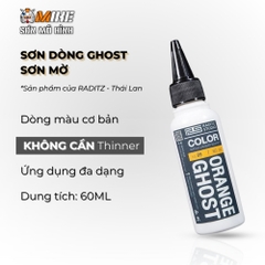 SƠN MỜ Raditz Studio Ghost Sơn Mờ 60ml, sơn pha sẵn Thái Lan dòng màu Ghost cơ bản không cần Thinner