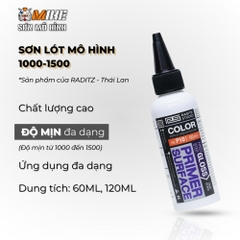 Sơn lót mô hình Raditz Studio 1000-1500 pha sẵn 60ml,120ml dùng trực tiếp không cần Thinner tạo bề mặt mịn, độ bám cao