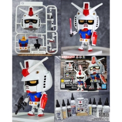 SƠN MÔ HÌNH GUNDAM RADITZ STUDIO 60ml, pha sẵn Thái Lan chính hãng bền màu, khô nhanh,lên màu chuẩn, in3d