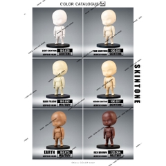 SƠN MÔ HÌNH MÀU DA SKULL COLOR DÒNG SƠN PHA SẴN LACQUER, BỀN MÀU, GIÁ TỐT, RẺ - Dung tích 60ml