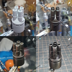 SƠN MÔ HÌNH KIM LOẠI SKULL COLOR DÒNG SƠN PHA SẴN LACQUER BÓNG cho in 3d, gundam - Dung tích 60ml