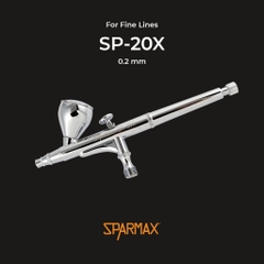 Súng phun sơn Airbrush SPARMAX IWATA giá Siêu Rẻ BÚT VẼ MỸ THUẬT, sơn mô hình Gundam chất lượng cao