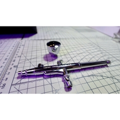 MÁY NÉN KHÍ KHÔNG DẦU PHUN SƠN MINI GAAHLERI - nạp khí nhanh, không gây ồn chuyên dùng phun sơn mô hình, makeup, nails