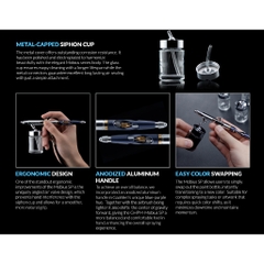 Bút phun sơn mô hình, makeup Airbrush Gaahleri GHPM-MOBIUS SP giá Siêu Rẻ, sơn mô hình 3d Gundam, makeup, mỹ phẩm, resin