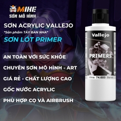 Sơn LÓT VALLEJO gốc nước thân thiện môi trường cọ, airbrush, mô hình gundam