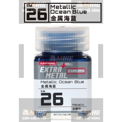 SƠN MÔ HÌNH JUMPWIND - MÀU KIM LOẠI EXTRA METAL CHROMA 18ml EM21~EM32 - CHUYÊN DỤNG CHO GUNDAM, FIGURE MIKE SƠN MÔ HÌNH