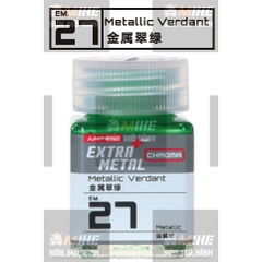 SƠN MÔ HÌNH JUMPWIND - MÀU KIM LOẠI EXTRA METAL CHROMA 18ml EM21~EM32 - CHUYÊN DỤNG CHO GUNDAM, FIGURE MIKE SƠN MÔ HÌNH