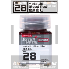 SƠN MÔ HÌNH JUMPWIND - MÀU KIM LOẠI EXTRA METAL CHROMA 18ml EM21~EM32 - CHUYÊN DỤNG CHO GUNDAM, FIGURE MIKE SƠN MÔ HÌNH