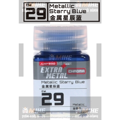 SƠN MÔ HÌNH JUMPWIND - MÀU KIM LOẠI EXTRA METAL CHROMA 18ml EM21~EM32 - CHUYÊN DỤNG CHO GUNDAM, FIGURE MIKE SƠN MÔ HÌNH