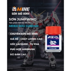 SƠN MÔ HÌNH JUMPWIND - MÀU MEIKA COLOR 18ml MC51-MC100 - CHUYÊN DỤNG CHO GUNDAM, FIGURE MIKE SƠN MÔ HÌNH