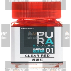 SƠN MÔ HÌNH JUMPWIND - MÀU PURA CLEAR 18ml  - CHUYÊN DỤNG CHO GUNDAM, FIGURE MIKE SƠN MÔ HÌNH