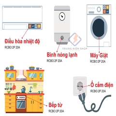Cầu Dao Tự Động 1P 6kA MCB DOBO KOREA - siêu nhạy 6kA  (Aptomat tự động bảo vệ quá tải - chống chập cháy