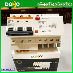 [RCBO 3P 32A] Cầu Dao Chống Giật  RCBO 3 Pha 380V 32A RCBO DOBO KOREA siêu nhạy - 4.5kA 30mA (Aptomat chống giật) DZ47LE-88323P
