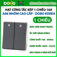 [Hạt rời] Ổ cắm âm tường, công tắc điện cao cấp  Dòng A66 DoBo Hàn Quốc nhập khẩu  - Bảo hành 9 năm - NPP Trung Kiên