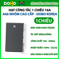 [Hạt rời] Ổ cắm âm tường, công tắc điện cao cấp  Dòng A66 DoBo Hàn Quốc nhập khẩu  - Bảo hành 9 năm - NPP Trung Kiên