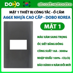 [Hạt rời] ổ cắm điện, công tắc điện A66X cao cấp DoBo Hàn Quốc - Nhập khẩu chính hãng - bảo hành 9 năm