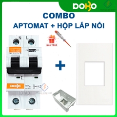[RCBO 32A] Cầu Dao Chống Giật RCBO DOBO KOREA đa năng - siêu nhạy 4kA 30mA - Aptomat chống giật test trực tiếp - DB65LE-883222