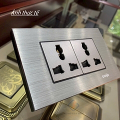 Công tắc Ổ cắm điện âm tường DoBo Hàn Quốc A88 nhôm cao cấp nhập khẩu chính hãng - Bảo hành 9 năm - NPP Trung Kiên
