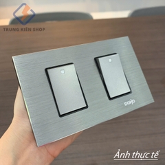 Công tắc Ổ cắm điện âm tường DoBo Hàn Quốc A88 nhôm cao cấp nhập khẩu chính hãng - Bảo hành 9 năm - NPP Trung Kiên