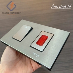 Công tắc Ổ cắm điện âm tường DoBo Hàn Quốc A88 nhôm cao cấp nhập khẩu chính hãng - Bảo hành 9 năm - NPP Trung Kiên