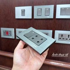 Công tắc Ổ cắm điện âm tường DoBo Hàn Quốc A88 nhôm cao cấp nhập khẩu chính hãng - Bảo hành 9 năm - NPP Trung Kiên