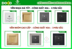 [BH 2 năm] Bộ công tắc thẻ từ khách sạn tiết kiệm điện 40A Hàng tốt - Công tắc tiết kiệm điện khách sạn DoBo Hàn Quốc