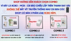 [RCBO 16A] Cầu Dao Chống Giật RCBO DOBO KOREA đa năng - siêu nhạy 4kA 30mA - Aptomat chống giật test trực tiếp - DB65LE-881622