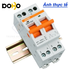 [HÀNG CHÍNH HÃNG] Cầu dao đảo chiều DoBo Hàn Quốc DBSF-63A - Aptomat đảo chiều DoBo - Thiết kế mới - Hàng Tốt - Có xuất VAT - BH 12 tháng