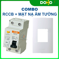 Cầu Dao Chống Giật RCCB 2P16-20-25-32-40-50-63A 30mA  DOBO KOREA đa năng - siêu nhạy - test giật trực tiếp